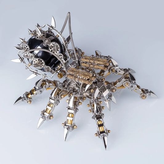 Estrelik™ | DIY 3D Metal Tarantula with Black Speaker Puzzle Model Kit 1000+PCS