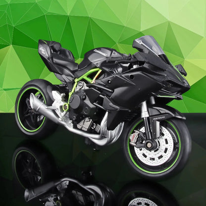 Estrelik™ | Elite 1:12 Ninja H2R Motorcycle Die-Cast Model