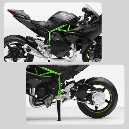 Estrelik™ | Elite 1:12 Ninja H2R Motorcycle Die-Cast Model