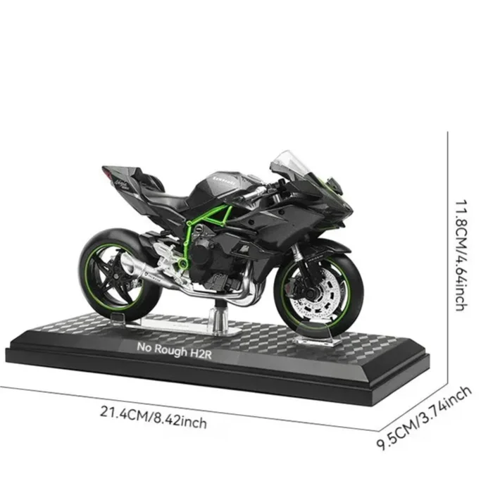 Estrelik™ | Elite 1:12 Ninja H2R Motorcycle Die-Cast Model