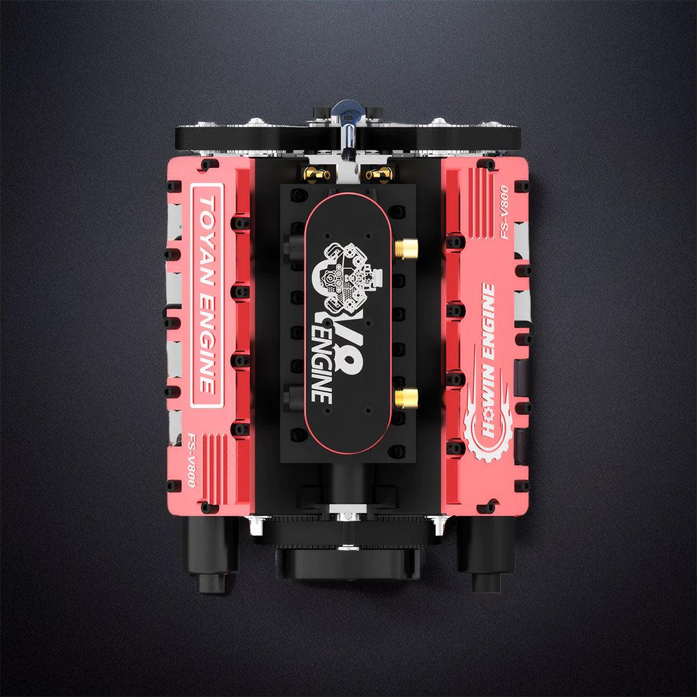 Estrelik™ | DIY V8 Engine Model That Run 28cc Gasoline/Nitro Engine KIT FS-V800