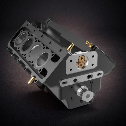 Estrelik™ | DIY V8 Engine Model That Run 28cc Gasoline/Nitro Engine KIT FS-V800