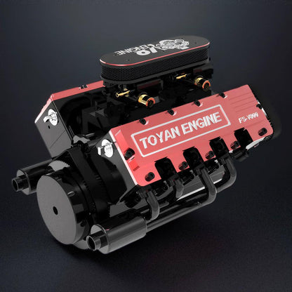 Estrelik™ | DIY V8 Engine Model That Run 28cc Gasoline/Nitro Engine KIT FS-V800