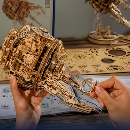 Estrelik™ | Enchanted Aurora Jellyfish Music Box 3D Wooden Puzzle