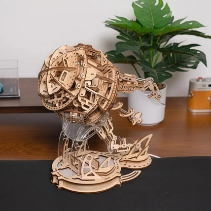 Estrelik™ | Enchanted Aurora Jellyfish Music Box 3D Wooden Puzzle