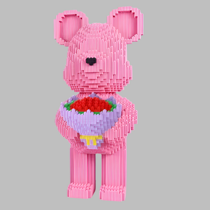 Estrelik™ | 3800 Piece Large Bear Character Construction Toy - Building Blocks Set