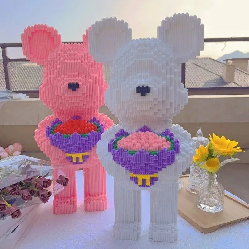 Estrelik™ | 3800 Piece Large Bear Character Construction Toy - Building Blocks Set