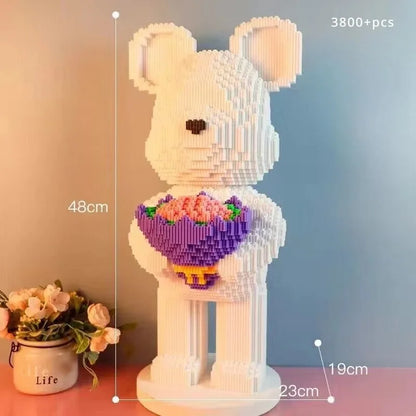 Estrelik™ | 3800 Piece Large Bear Character Construction Toy - Building Blocks Set