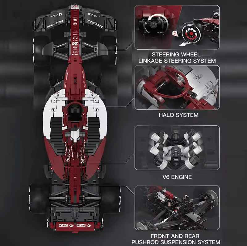 Estrelik™ | Alfa Romeo F1 Team ORLEN C42 Racing Builder