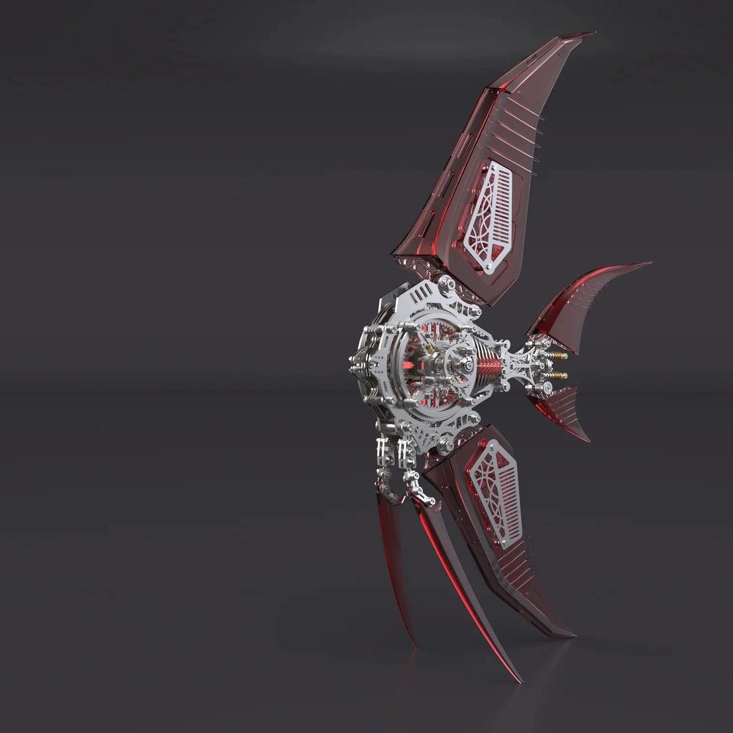 Estrelik™ | Celestial Angelfish 3D Metal Model