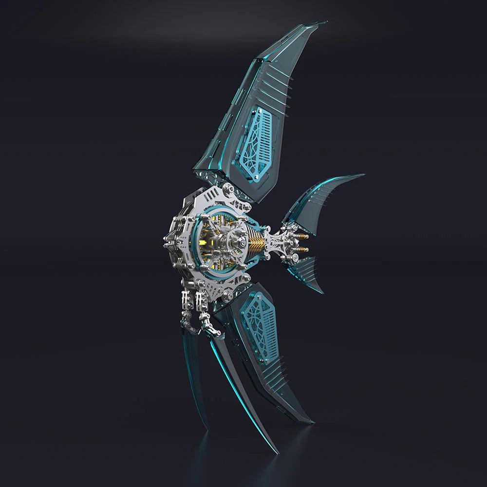 Estrelik™ | Celestial Angelfish 3D Metal Model