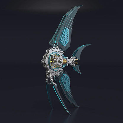 Estrelik™ | Celestial Angelfish 3D Metal Model