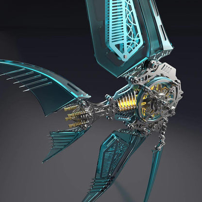 Estrelik™ | Celestial Angelfish 3D Metal Model