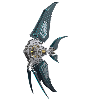 Estrelik™ | Celestial Angelfish 3D Metal Model
