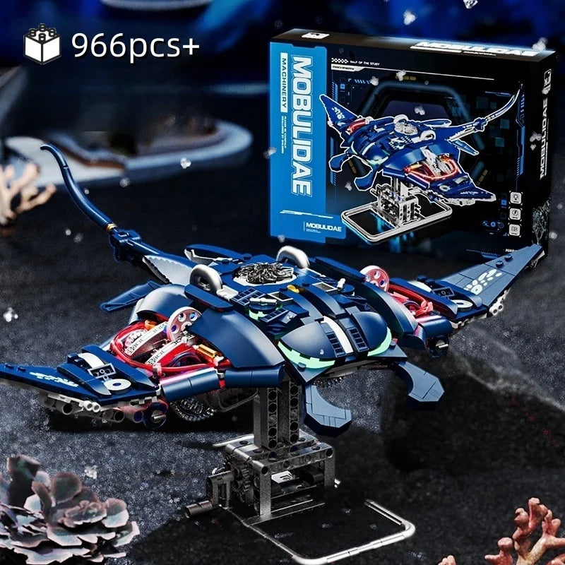 Estrelik™ | Mechanical Devil Fish Building Blocks Set