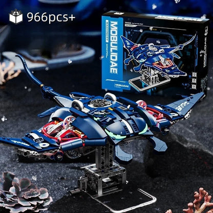 Estrelik™ | Mechanical Devil Fish Building Blocks Set