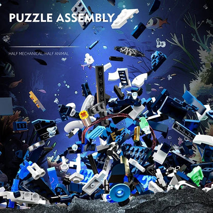 Estrelik™ | Mechanical Devil Fish Building Blocks Set
