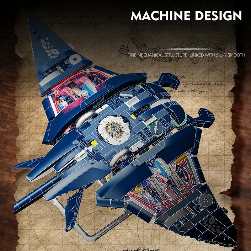 Estrelik™ | Mechanical Devil Fish Building Blocks Set