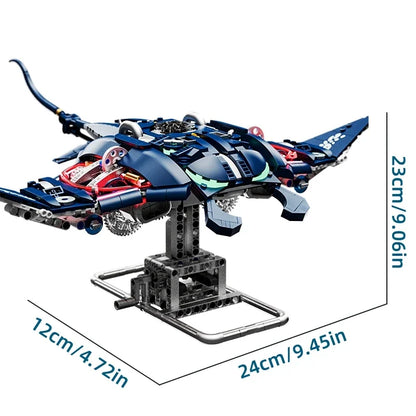 Estrelik™ | Mechanical Devil Fish Building Blocks Set