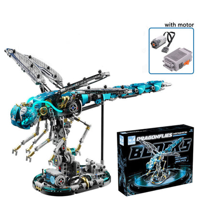 Estrelik™ | Mechanical Dragonfly Building Blocks Set