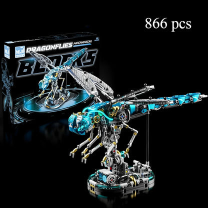 Estrelik™ | Mechanical Dragonfly Building Blocks Set