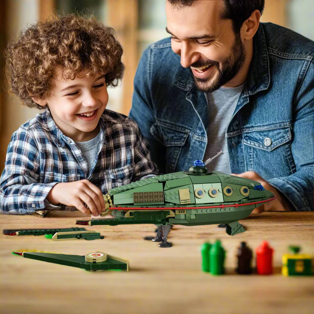 Estrelik™ | Mechanical Galactic Express Spaceship Building Blocks Set