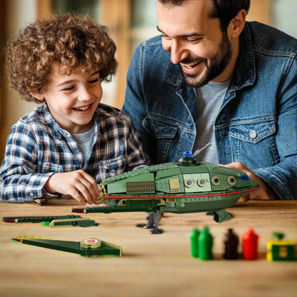 Estrelik™ | Mechanical Galactic Express Spaceship Building Blocks Set