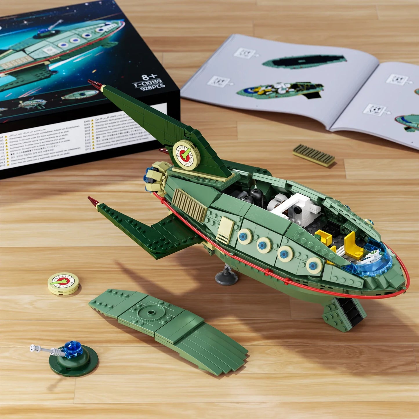 Estrelik™ | Mechanical Galactic Express Spaceship Building Blocks Set