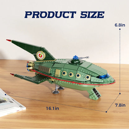 Estrelik™ | Mechanical Galactic Express Spaceship Building Blocks Set