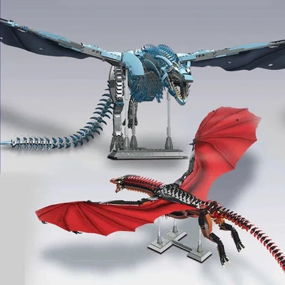 Estrelik™ | Mechanical Giant Dragon Master Building Blocks Set