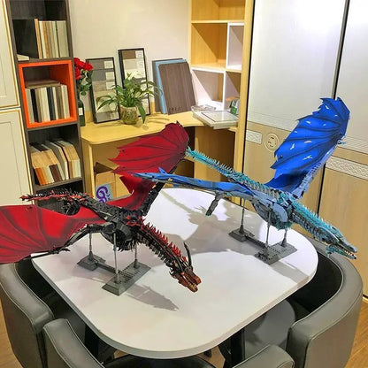 Estrelik™ | Mechanical Giant Dragon Master Building Blocks Set