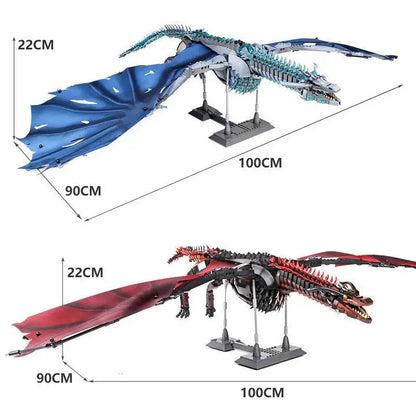 Estrelik™ | Mechanical Giant Dragon Master Building Blocks Set
