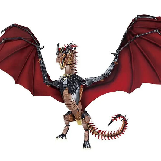 Estrelik™ | Mechanical Giant Dragon Master Building Blocks Set