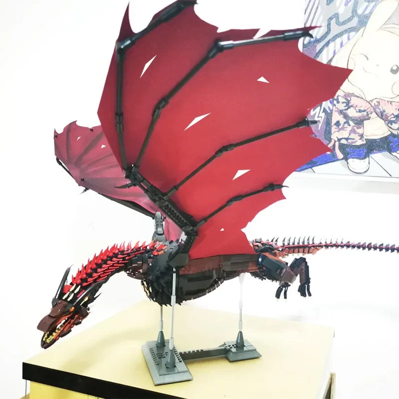 Estrelik™ | Mechanical Giant Dragon Master Building Blocks Set