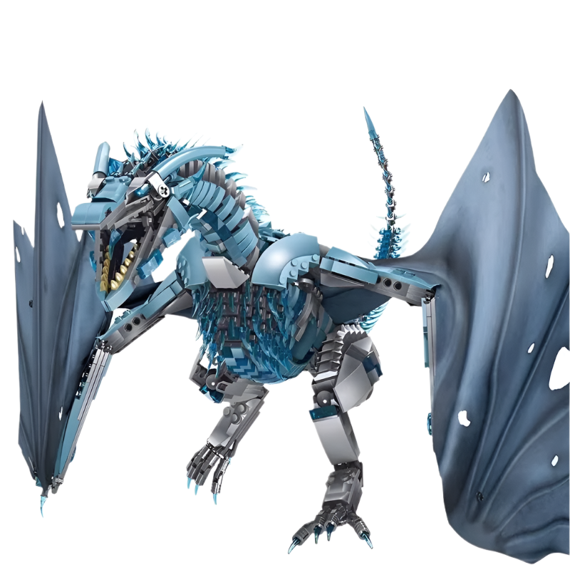 Estrelik™ | Mechanical Giant Dragon Master Building Blocks Set