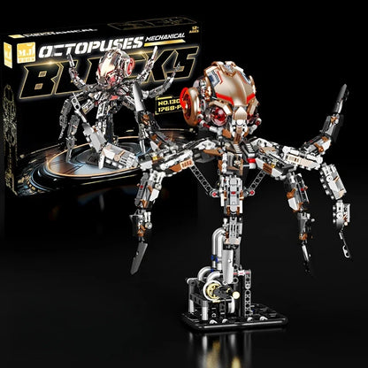 Estrelik™ | Mechanical Octopus Building Blocks Set