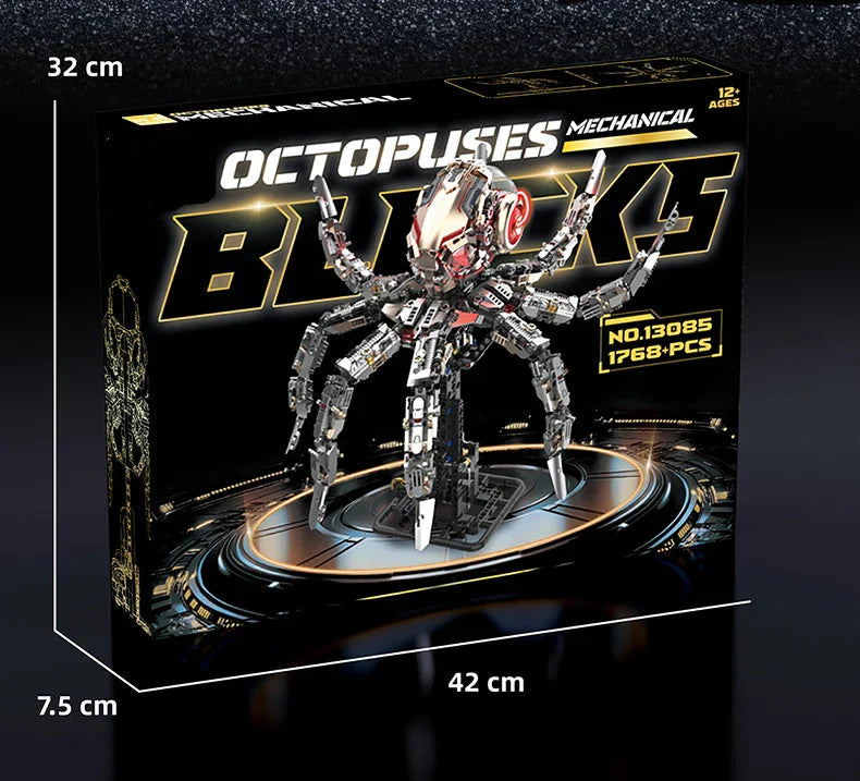 Estrelik™ | Mechanical Octopus Building Blocks Set