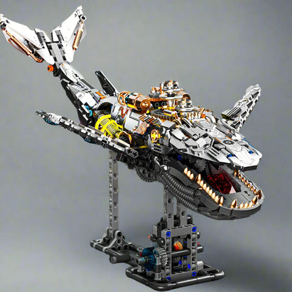 Estrelik™ | Mechanical Whale Building Blocks Set