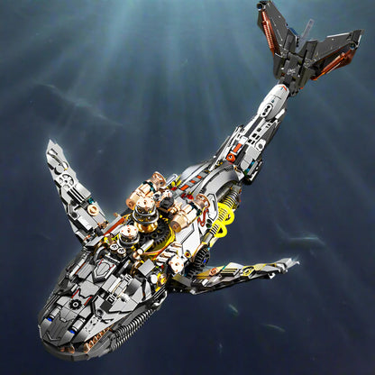 Estrelik™ | Mechanical Whale Building Blocks Set