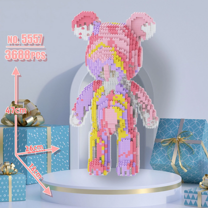 Estrelik™ | 3688 Piece Oversized Bear Character DIY Gift Model - Building Blocks Set