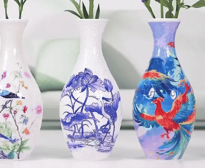 Estrelik™ | Creative 3D Puzzle Flower Vase