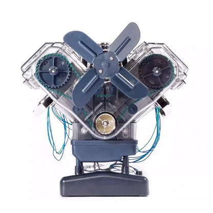 Estrelik™ | DIY Mini V8 Engine Model Kit Working Miniature Motor