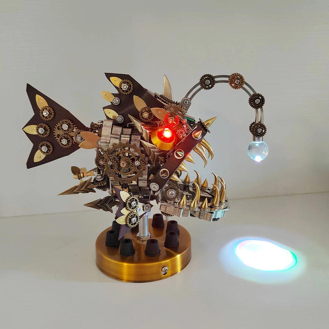 Estrelik™ | DIY 3D Mechanical Anglefish Metal Model Puzzles Building Block Set 1064PCS+