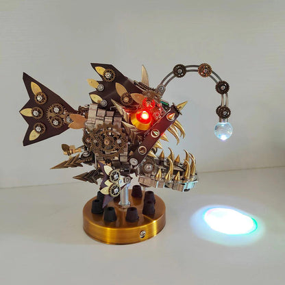 Estrelik™ | DIY 3D Mechanical Anglefish Metal Model Puzzles Building Block Set 1064PCS+