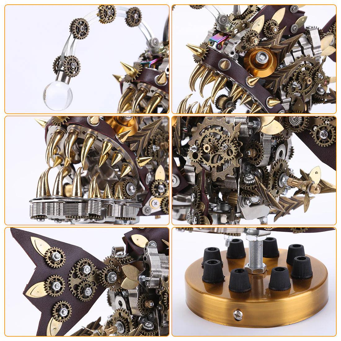 Estrelik™ | DIY 3D Mechanical Anglefish Metal Model Puzzles Building Block Set 1064PCS+