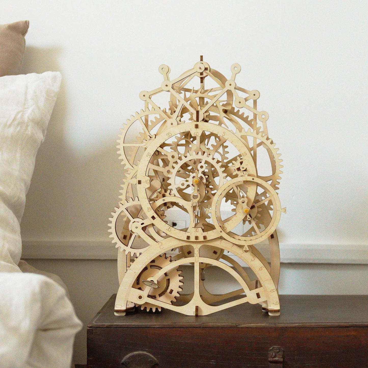 Estrelik™ | Temporal Craftsman Functional Wooden Pendulum Clock Kit