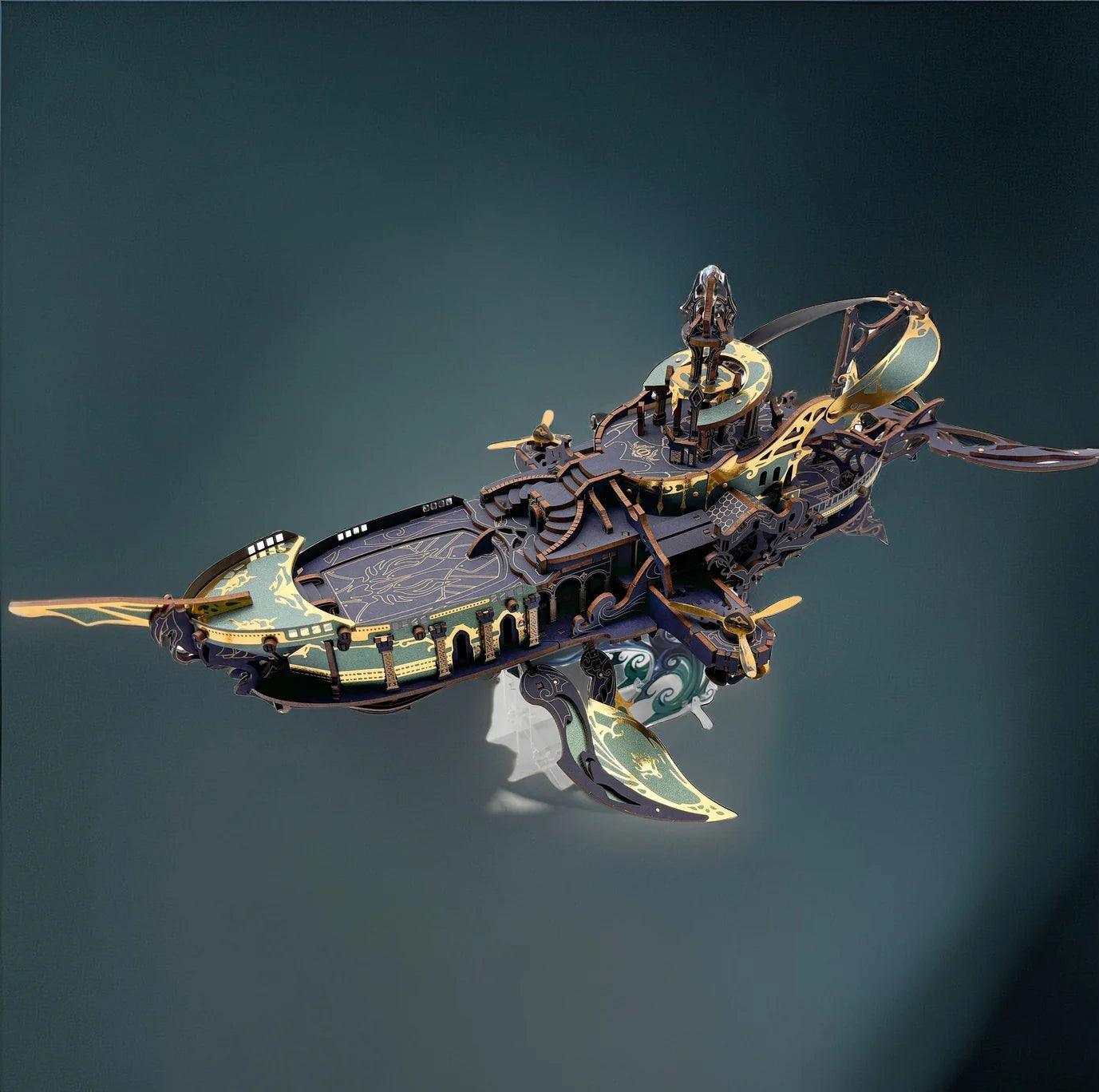 Estrelik™ | Stellar Abyss Voyager 3D Wooden Puzzle