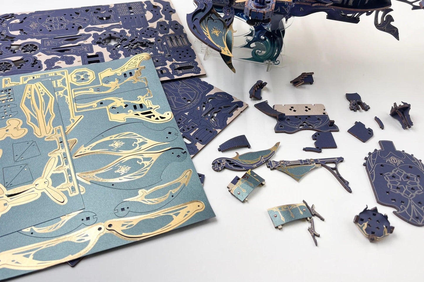 Estrelik™ | Stellar Abyss Voyager 3D Wooden Puzzle