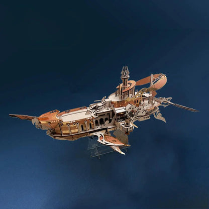 Estrelik™ | Stellar Abyss Voyager 3D Wooden Puzzle