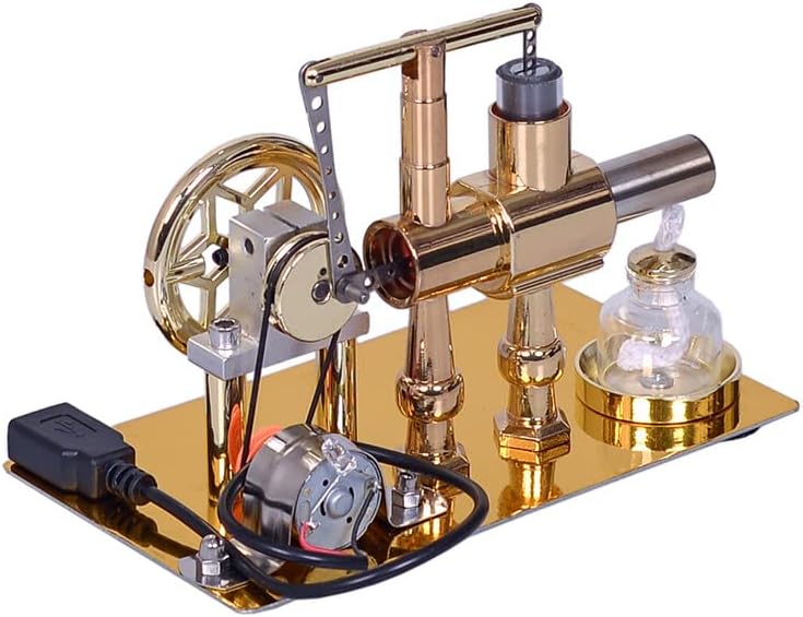 Estrelik™ | Educational Stirling Engine Generator with LED Power Display